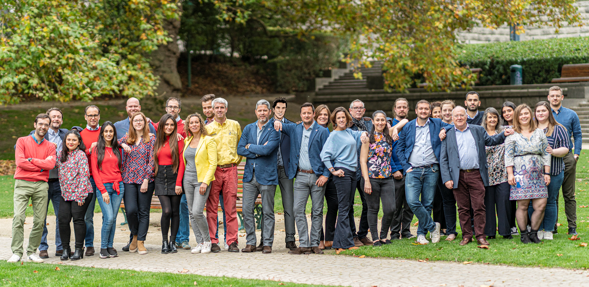 Team VdH 2021 - recadrée Team VdH 2021 avec Jack V