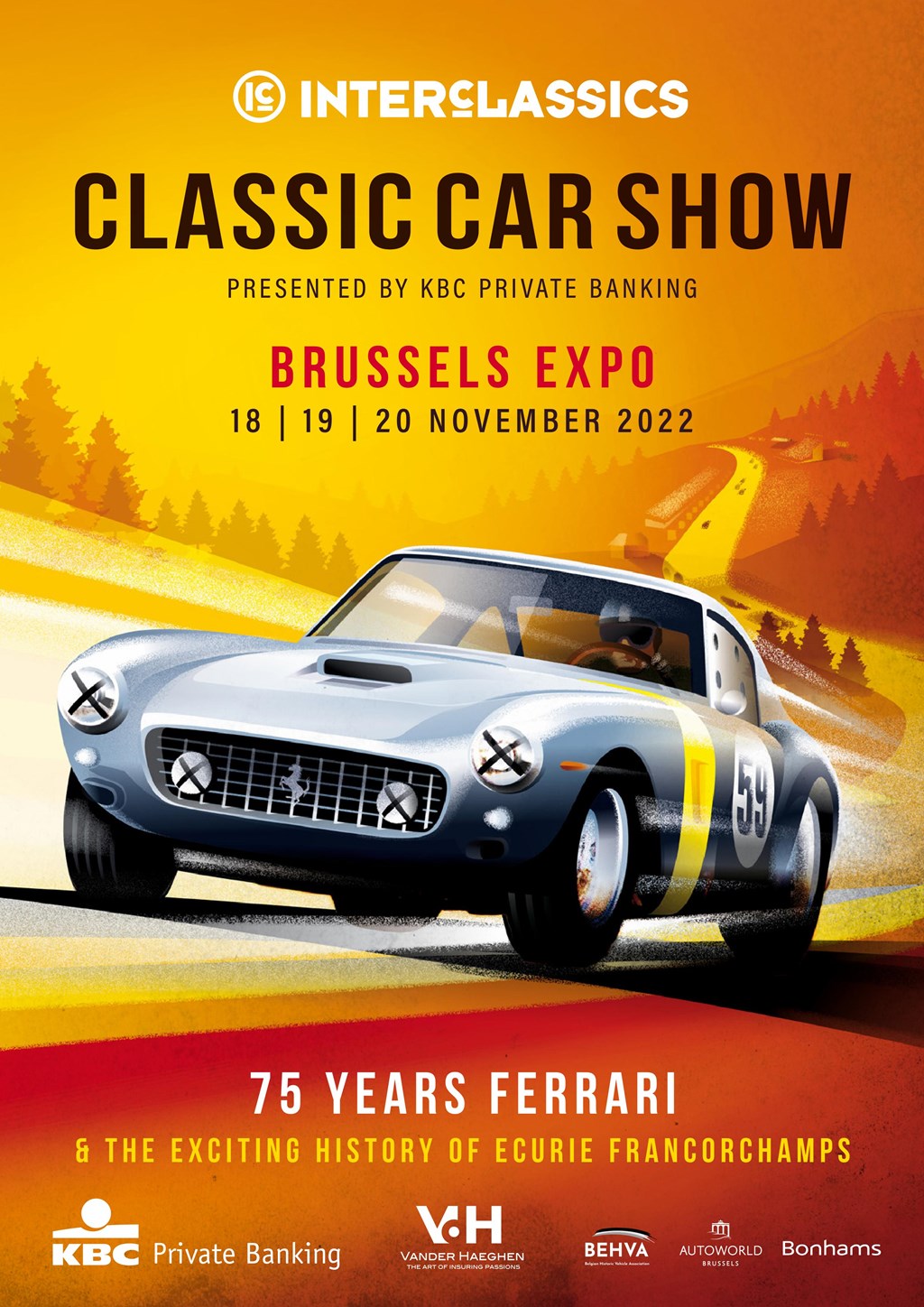 Affiche Interclassics 2022