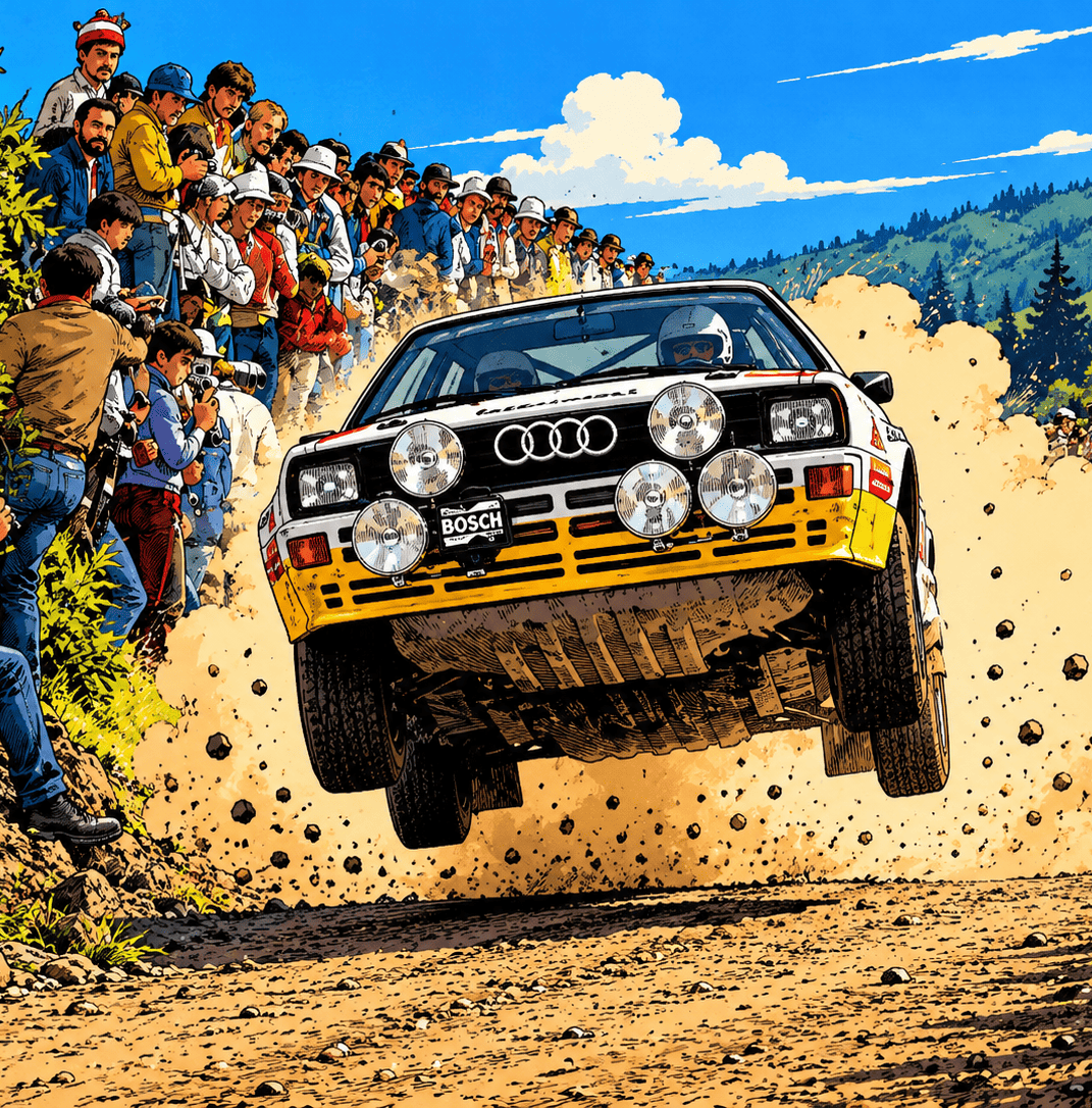Rally Audi Quattro jump (1)