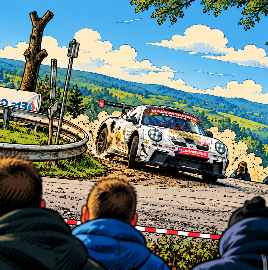 Spa Rally Porsche